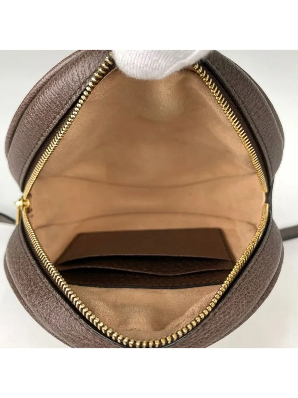 Gucci Ophidia GG Backpack Sherry Line Mini Brown